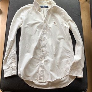 Ralph Lauren White 100% Cotton Shirt
